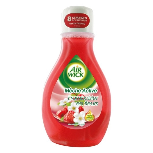désodorisant mèche air-wick framboisier en fleurs - air-wick