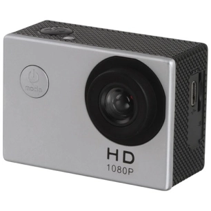 caméra de sport hd gris - clipsonic