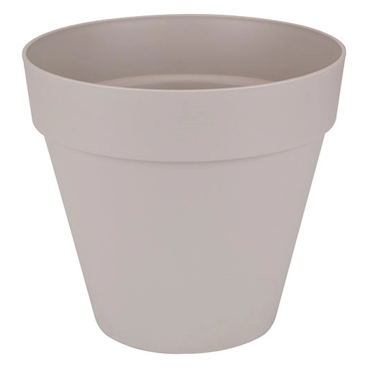 pot loft urban d.25cm gris chaud - elho