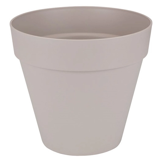 pot loft urban d.30cm gris chaud - elho