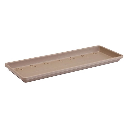 soucoupe jardinière barcelona 50cm taupe - elho