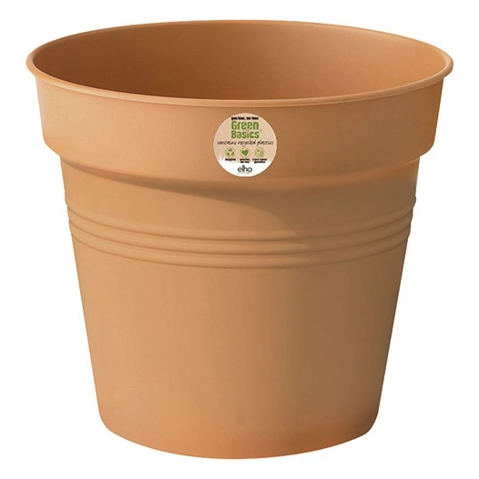 pot de culture green basics d.15cm terre cuite - elho