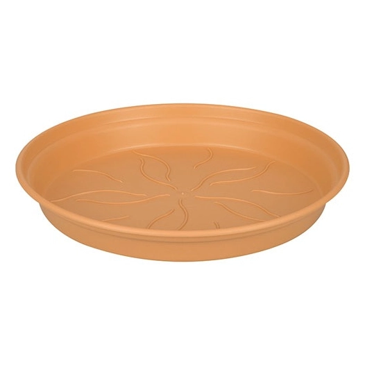 soucoupe green basics d.14cm terre cuite - elho