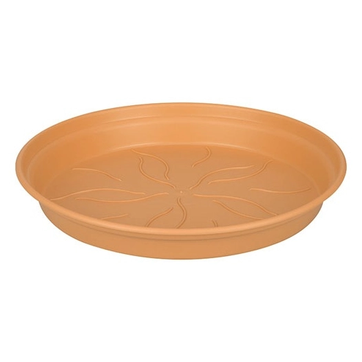 soucoupe green basics d.10cm terre cuite - elho