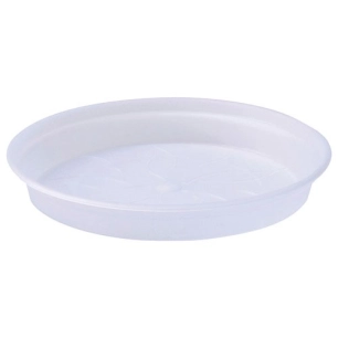 10 soucoupe orchidée green basics d.14cm transparent - elho