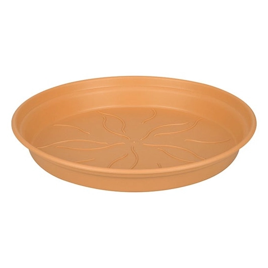 soucoupe green basics d.34cm terre cuite - elho