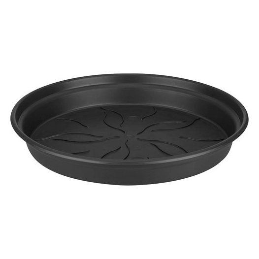 soucoupe green basics d.53cm living noir - elho