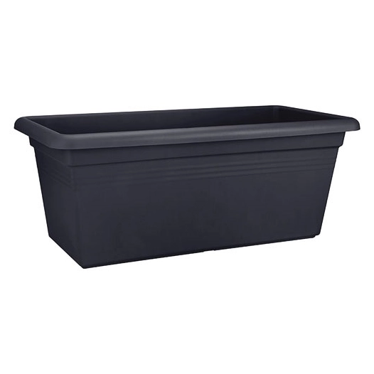 jardinière green basics 60cm living noir - elho