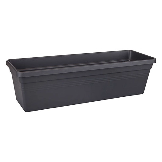 jardinière green basics 50cm living noir - elho