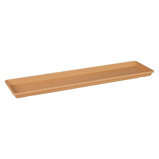 soucoupe jardinière green basics 40cm terre cuite - elho