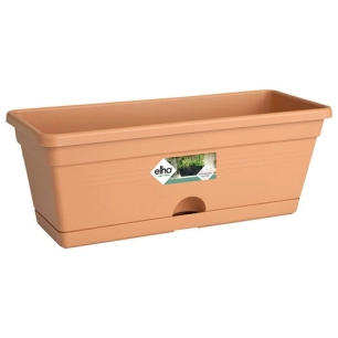 pot jardinière green basics 30cm terre cuite - elho