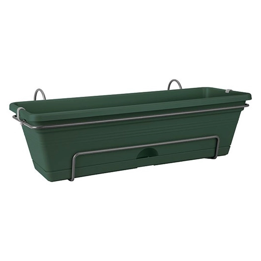 jardinière kit green basics 50cm vert feuille - elho
