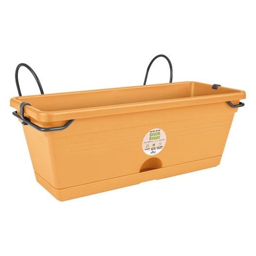 jardinière kit green basics 30cm terre cuite - elho