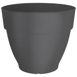 pot vibia campana d.35cm anthracite - elho