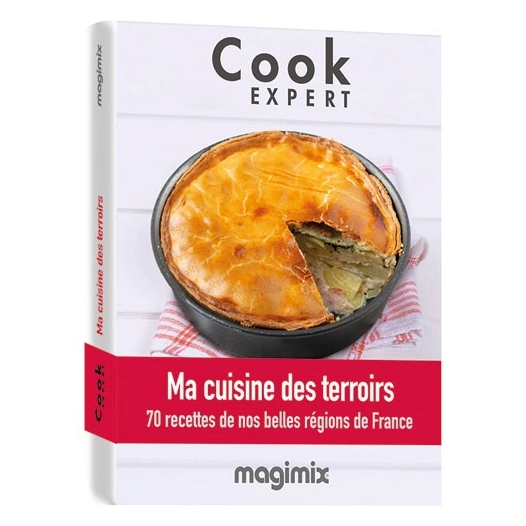 livre ma cuisine des terroirs - cook expert - magimix