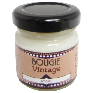 bougie 30 g ambre - vintage - odyssee des sens
