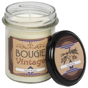 bougie 150 g patchouli - vintage - odyssee des sens
