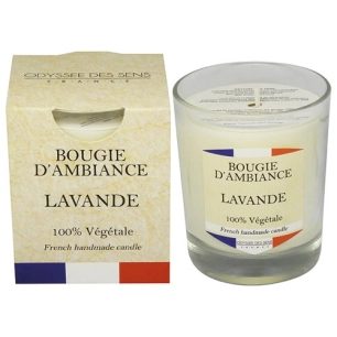 bougie 180 g lavande - collection france - odyssee des sens