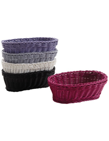 Corbeille Ovale Polypropylène Rangement polyvalent et durable - aubry gaspard