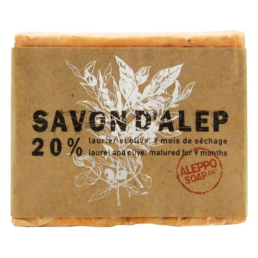 savon d'alep 20% 180 g - aleppo soap