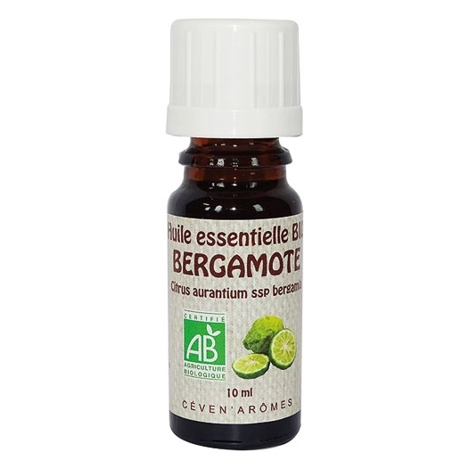 huile essentielle 10 ml bergamote - bio - ceven aromes