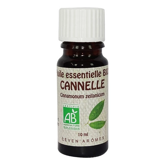 huile essentielle 10 ml cannelle - bio - ceven aromes