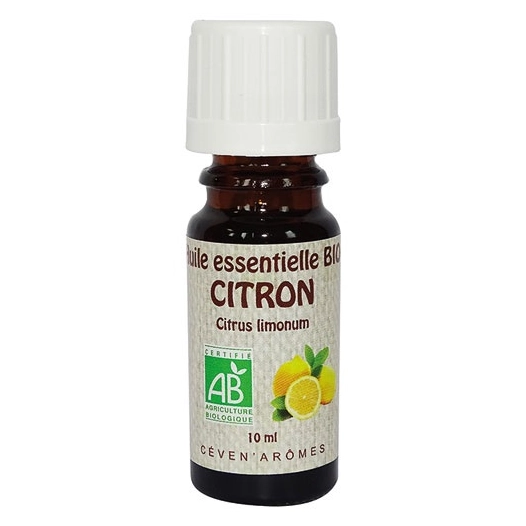 huile essentielle 10 ml citron - bio - ceven aromes