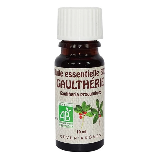 huile essentielle 10 ml gaultherie - bio - ceven aromes