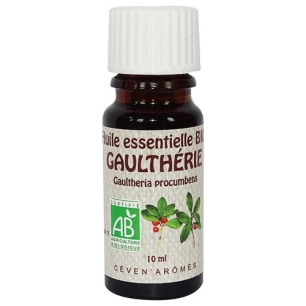 huile essentielle 10 ml gaultherie - bio - ceven aromes