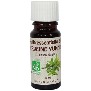 huile essentielle 10 ml verveine yunnan - bio - ceven aromes