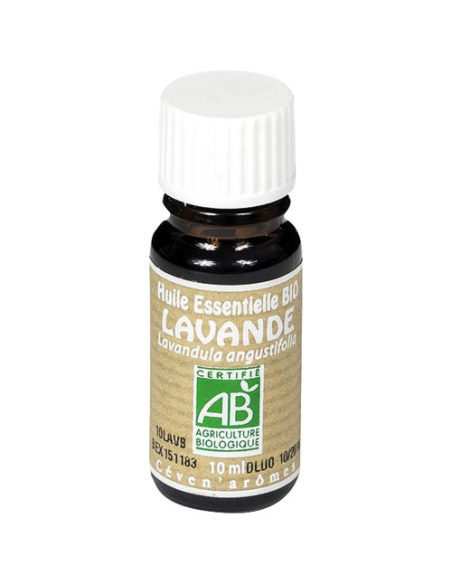 huile essentielle 10 ml lavande - bio - ceven aromes