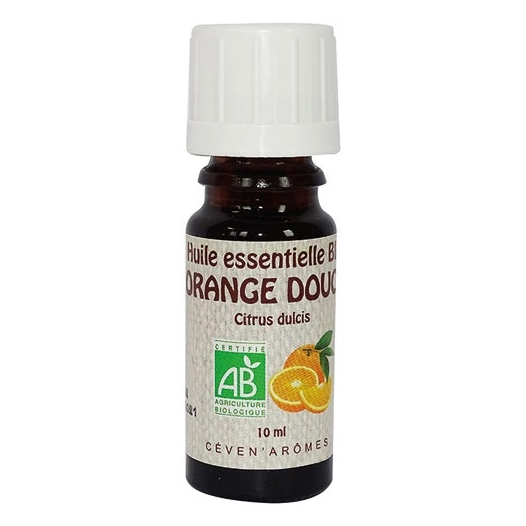 huile essentielle orange bio 10ml - ceven aromes