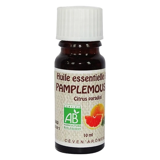 huile essentielle pamplemousse bio 10ml - ceven aromes