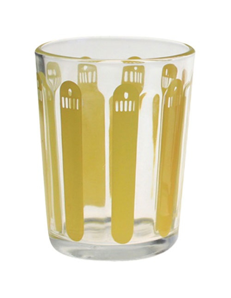 24 verre d'illumination jaune p.net - ciergerie sud est