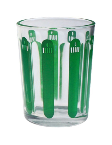 24 verre d'illumination vert p.net - ciergerie sud est