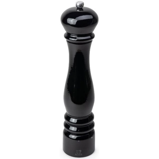 moulin à sel électrique 34 cm u'select noir laqué - paris - peugeot