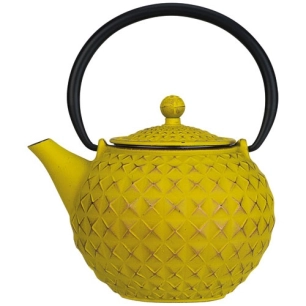 théière 1 l en fonte vert doré - sakai - cosy & trendy