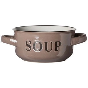 6 bol à soupe marron - soup - cosy & trendy
