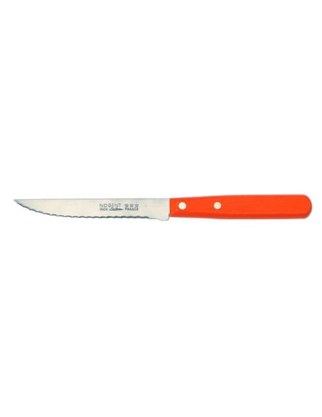 couteau à steak 11 cm orange - color - nogent