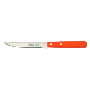 couteau à steak 11 cm orange - color - nogent