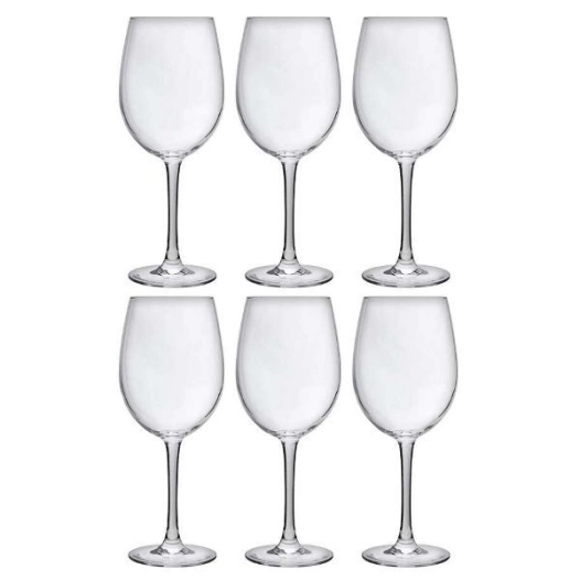 coffret de 6 verres à vin 36 cl - cosy moments - cosy & trendy