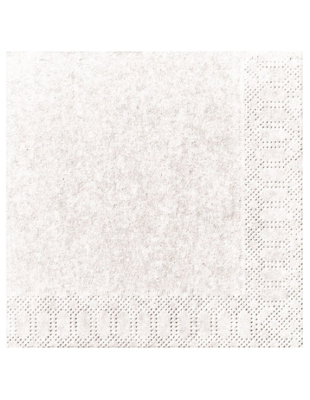 Serviettes Duni Blanches Serviettes Jetables Douces & Absorbantes - DUNI