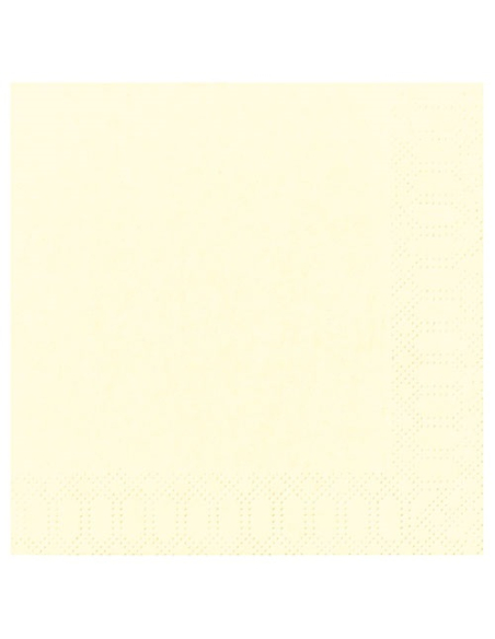 Serviettes Duni Crème (Lot de 20) Douceur, élégance crème, absorption efficace. - DUNI
