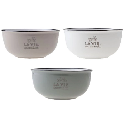 bol 16 cm - la vie, c'est comme le vélo - cosy & trendy