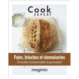 livre pains, brioches et viennoiseries - cook expert - magimix