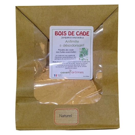 poudre de cade naturel sachet 40g - ceven aromes