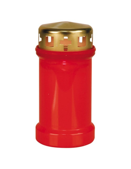 Veilleuse Extérieur Rouge Lumière d'appoint durable et sécurisée pour l'extérieur. - Ciergerie Sud Est