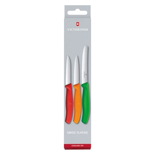 swiss classic set 3 couteaux office - victorinox
