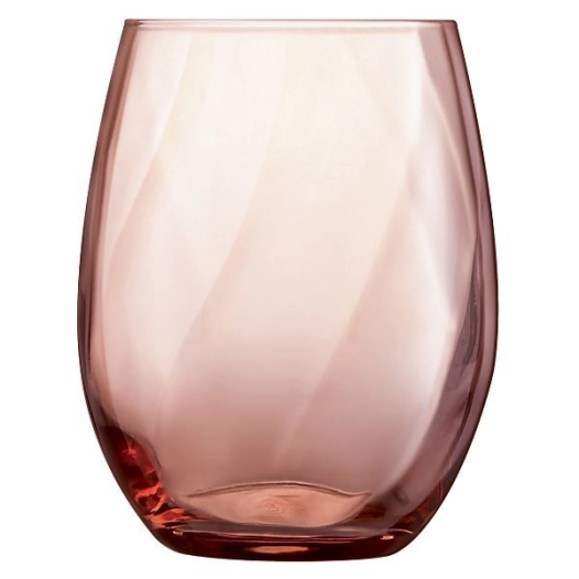 6 gobelet haut 35 cl rose - arpège color - chef & sommelier