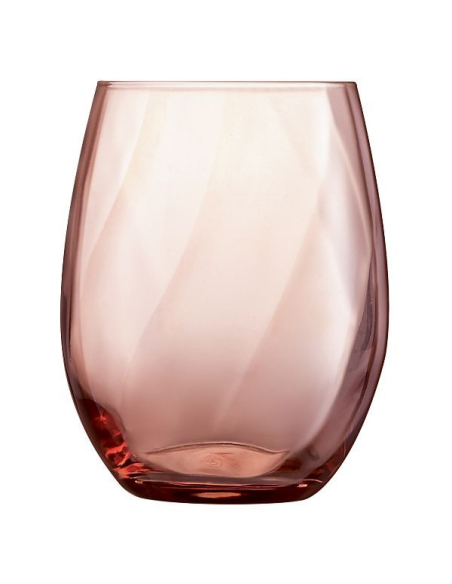 6 gobelet haut 35 cl rose - arpège color - chef & sommelier